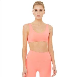 NWT Alo Yoga Limited Edition Neon Ambient Bra
